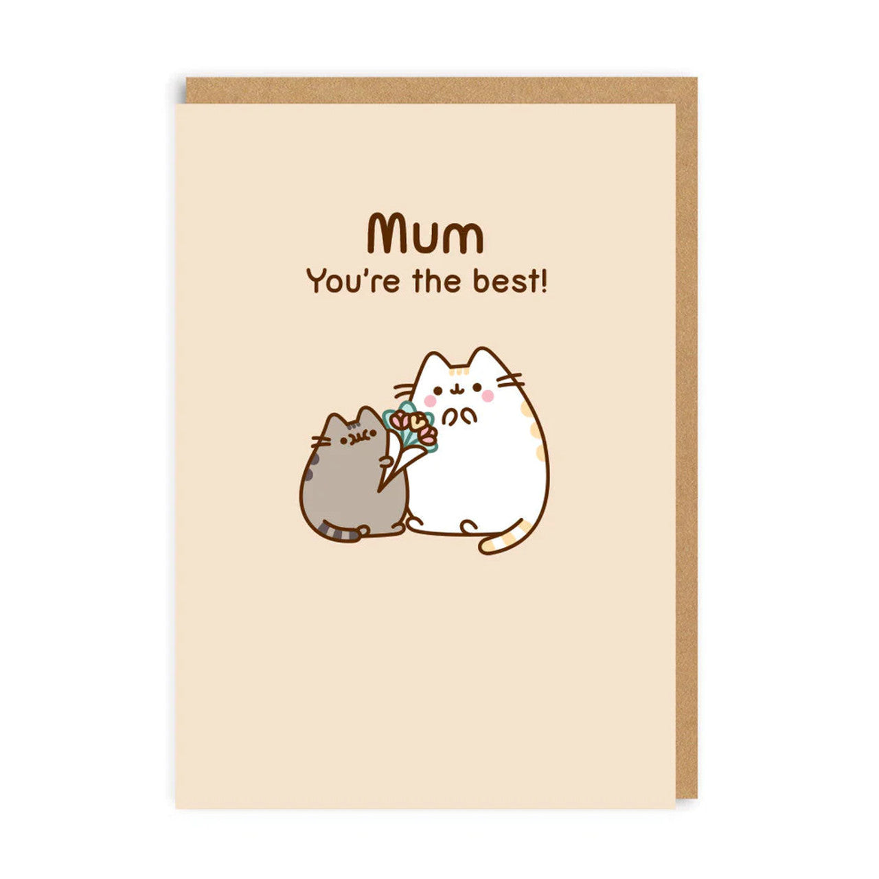 Mum Birthday Card text reads "Mum, You're the best!"